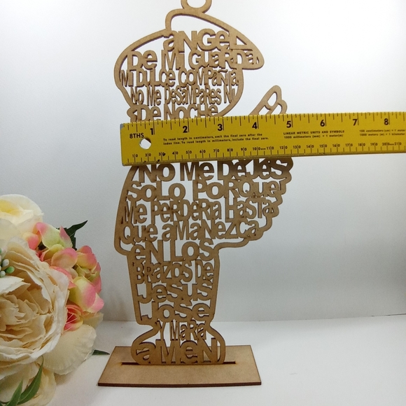 Angelito Bautizo Centro de Mesa Primera Comunión Baby Shower Baptism party favor - Picture 4 of 6